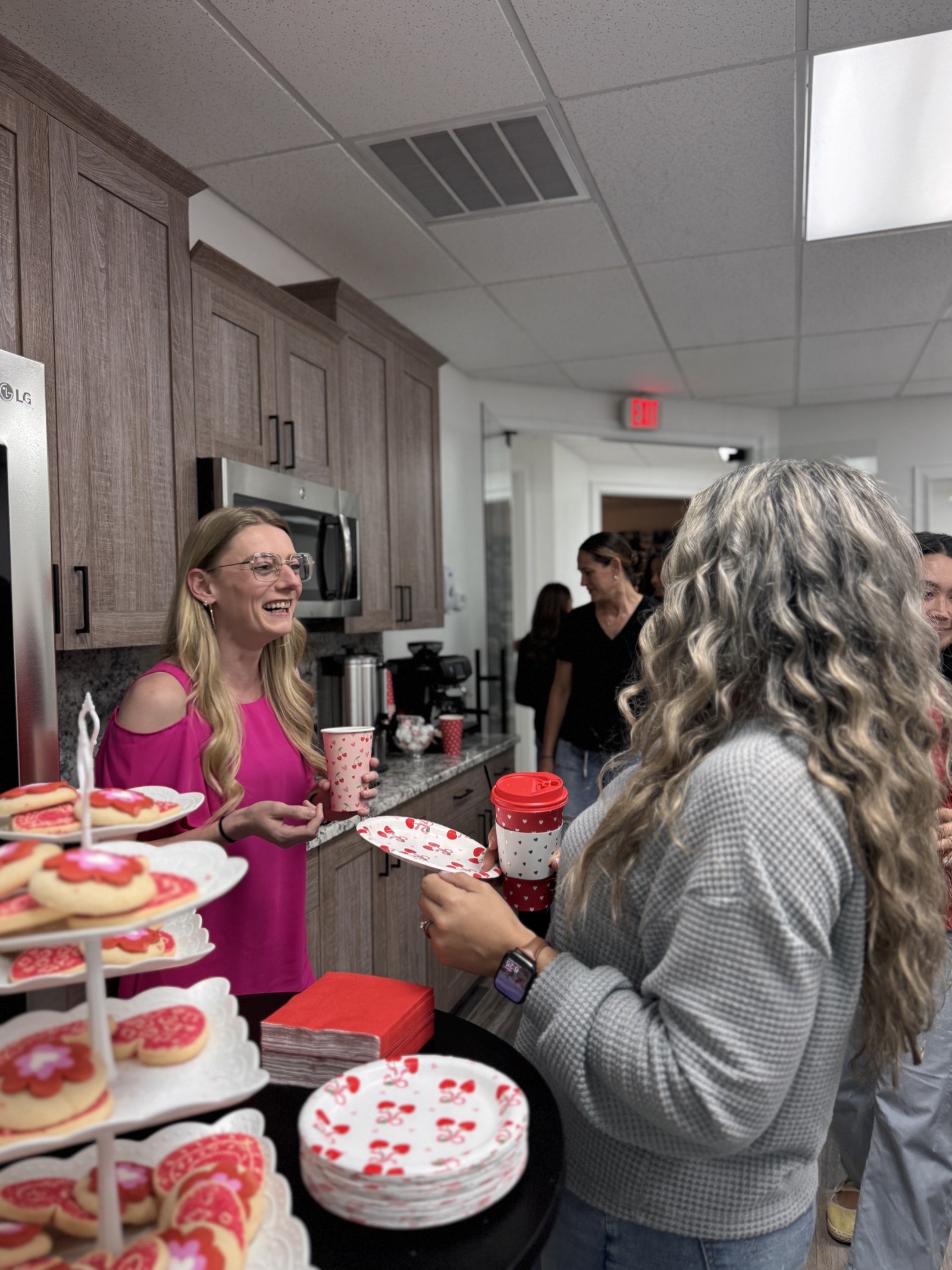 Women enjoying fellowship