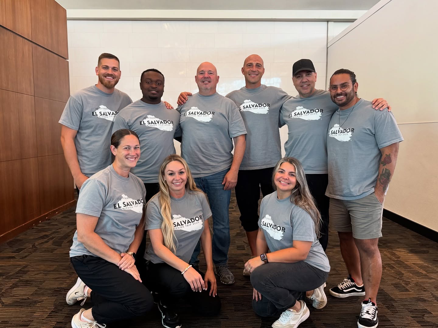 Legacy Church El Salvador mission trip team